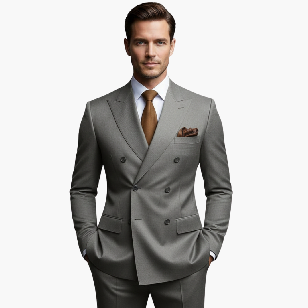 Casper | Herren Zweireiher Business Anzug
