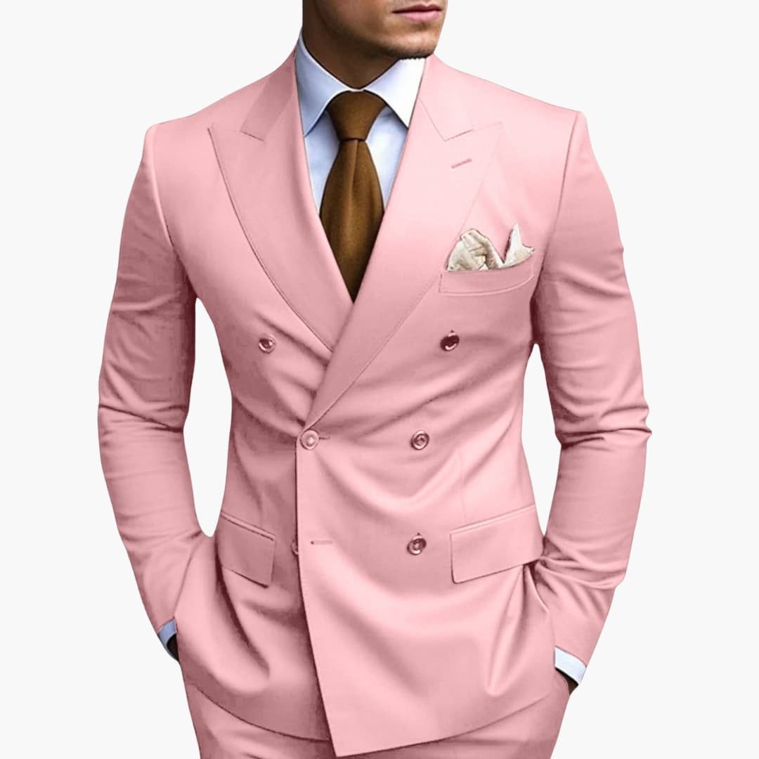 Casper | Herren Zweireiher Business Anzug