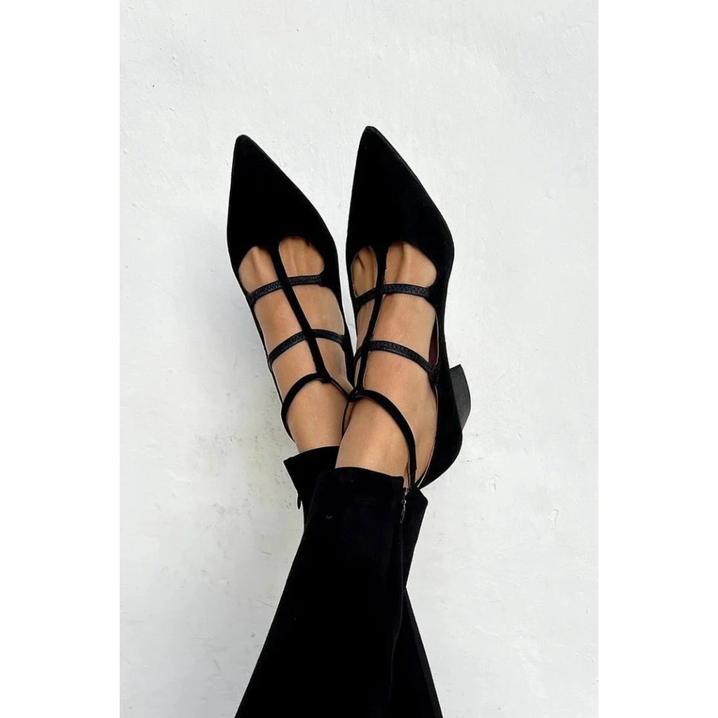 Christiane | Damen Schwarz Elegante High Heels