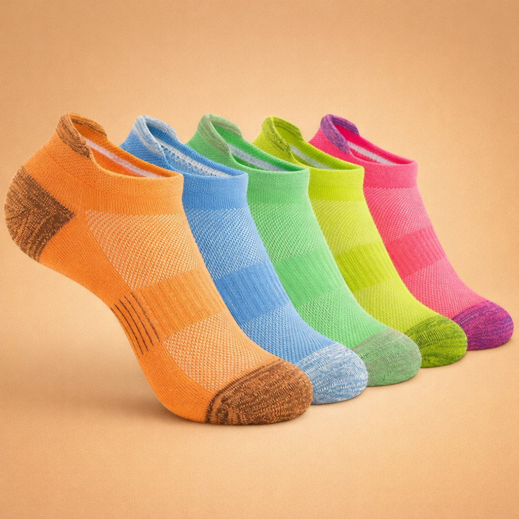 Damen-Kompressions-Sportsocken – Atmungsaktiv und bequem für Aktivitäten und den Alltag