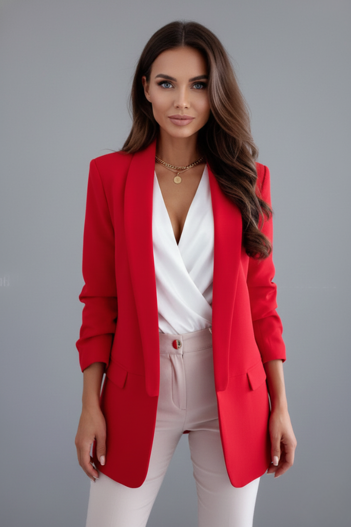 Cordelia | Damen Taillierter Langarm Blazer
