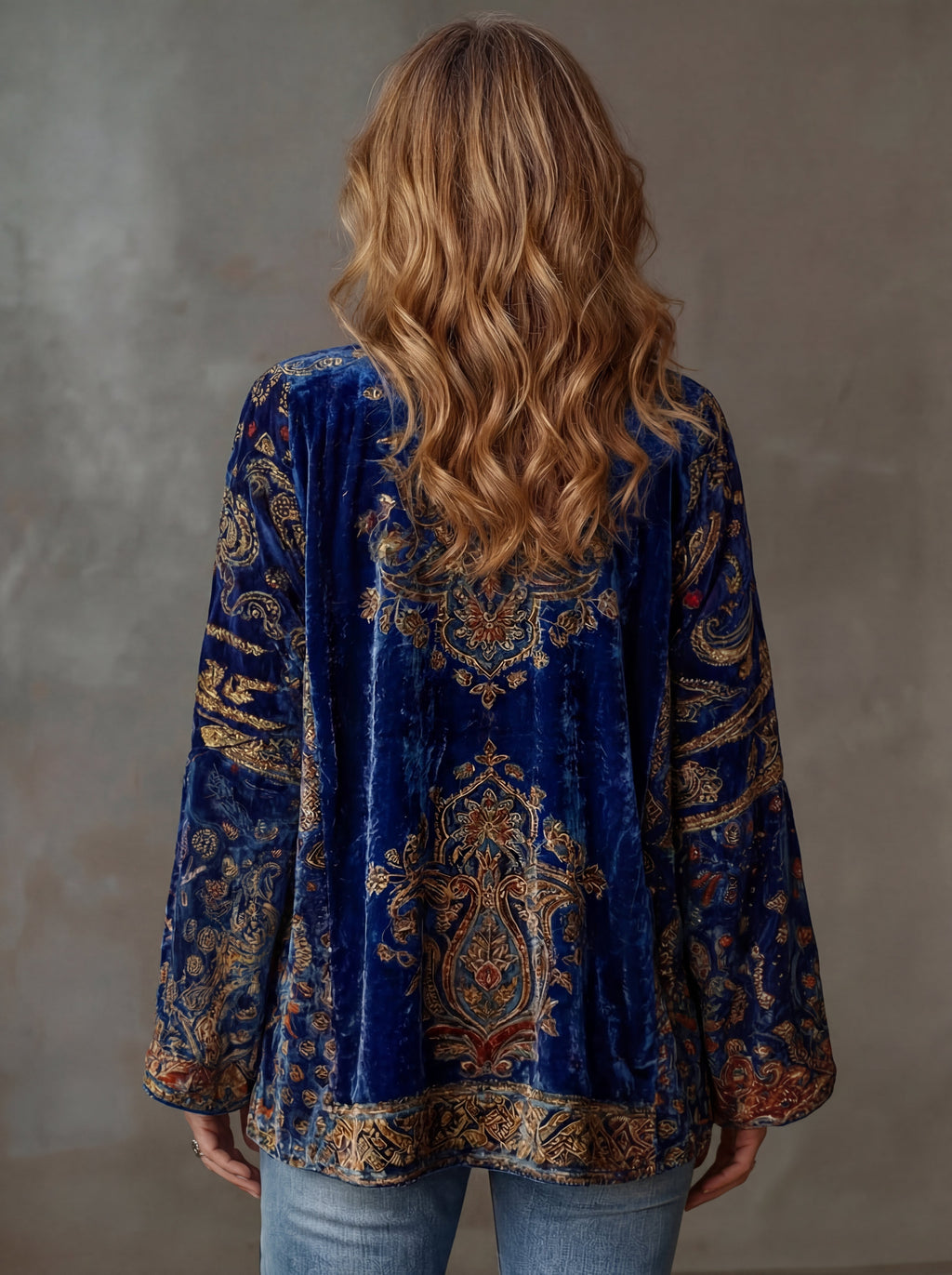 Cordula | Damen Boho Kimono Jacke