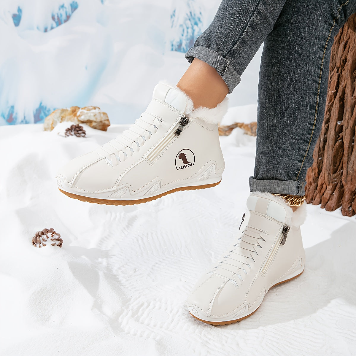 LÉA | BEQUEME WINTERSTIEFELETTEN MIT ERGONOMISCHER STÜTZE