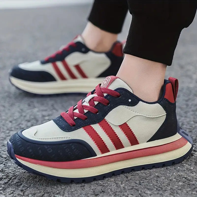 Damen Lässig Orthopädische Plateau Sneaker