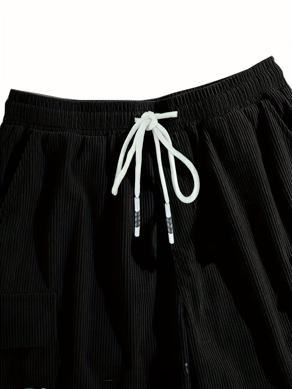 Herren Sommer Elastische Bund Cargo Bermuda Shorts