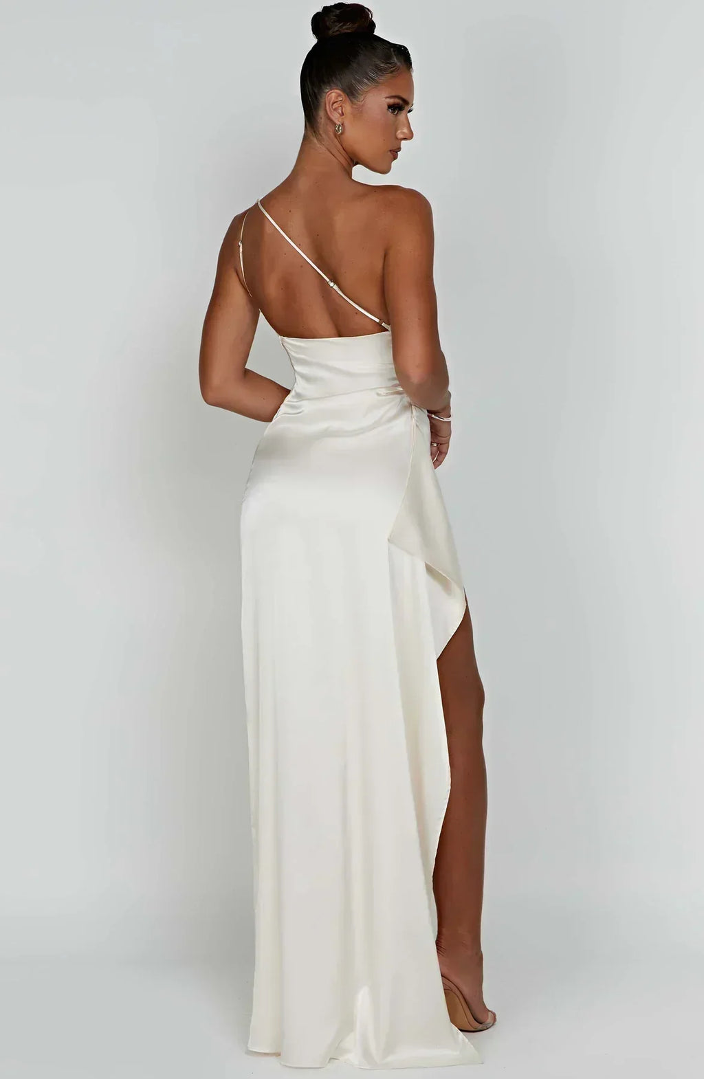 Helena | Damen Asymmetrisches Maxikleid für festliche Anlässe