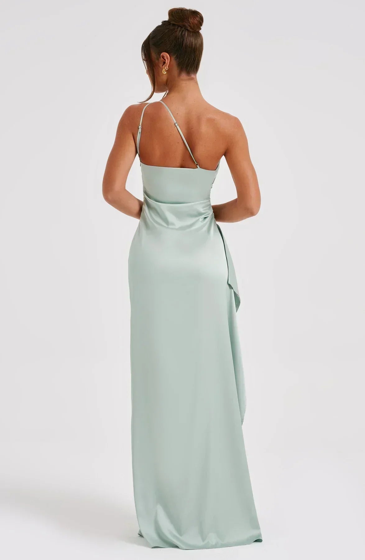 Helena | Damen Asymmetrisches Maxikleid für festliche Anlässe