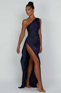 Helena | Damen Asymmetrisches Maxikleid für festliche Anlässe
