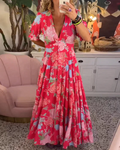 Charlotte | Damen Blüten Sommerkleid