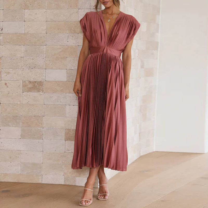Marie | Damen Boho Midikleid für Hochzeitsgäste im Herbst