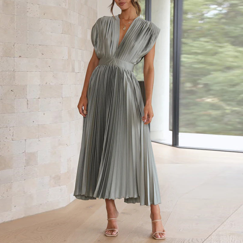Marie | Damen Boho Midikleid für Hochzeitsgäste im Herbst