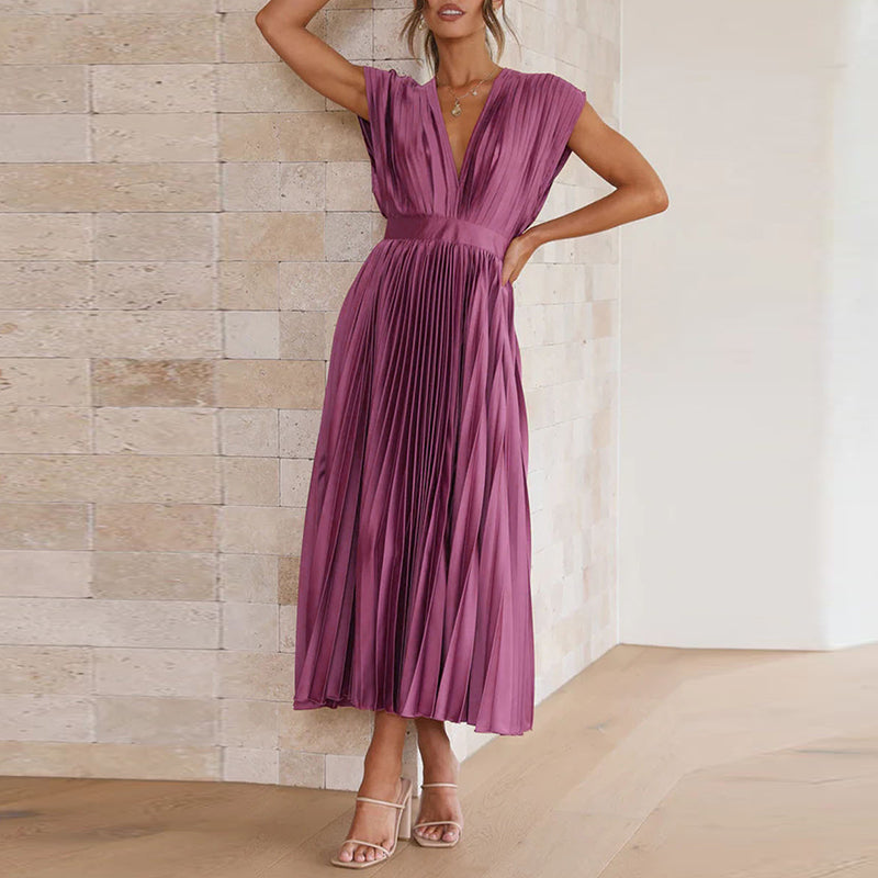 Marie | Damen Boho Midikleid für Hochzeitsgäste im Herbst