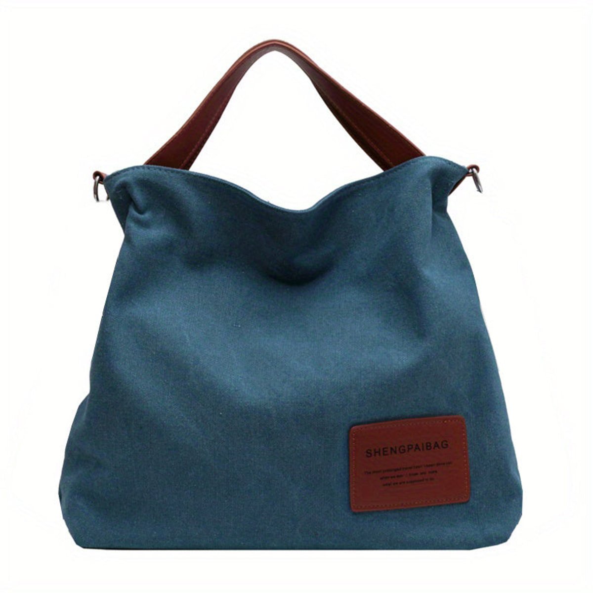 Fiona | Damen Canvas Schultertasche für den Alltag