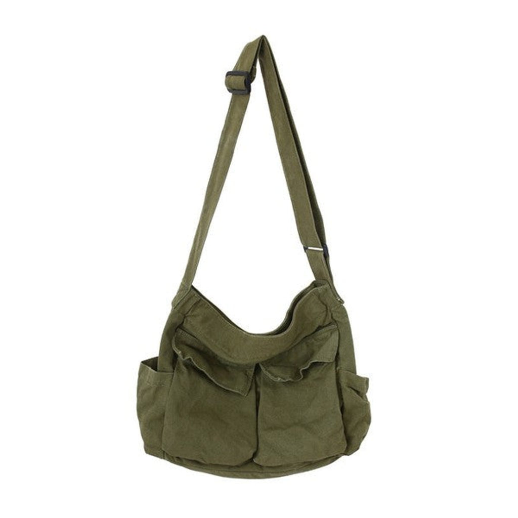 Ida | Damen Canvas Umhängetasche für jeden Tag