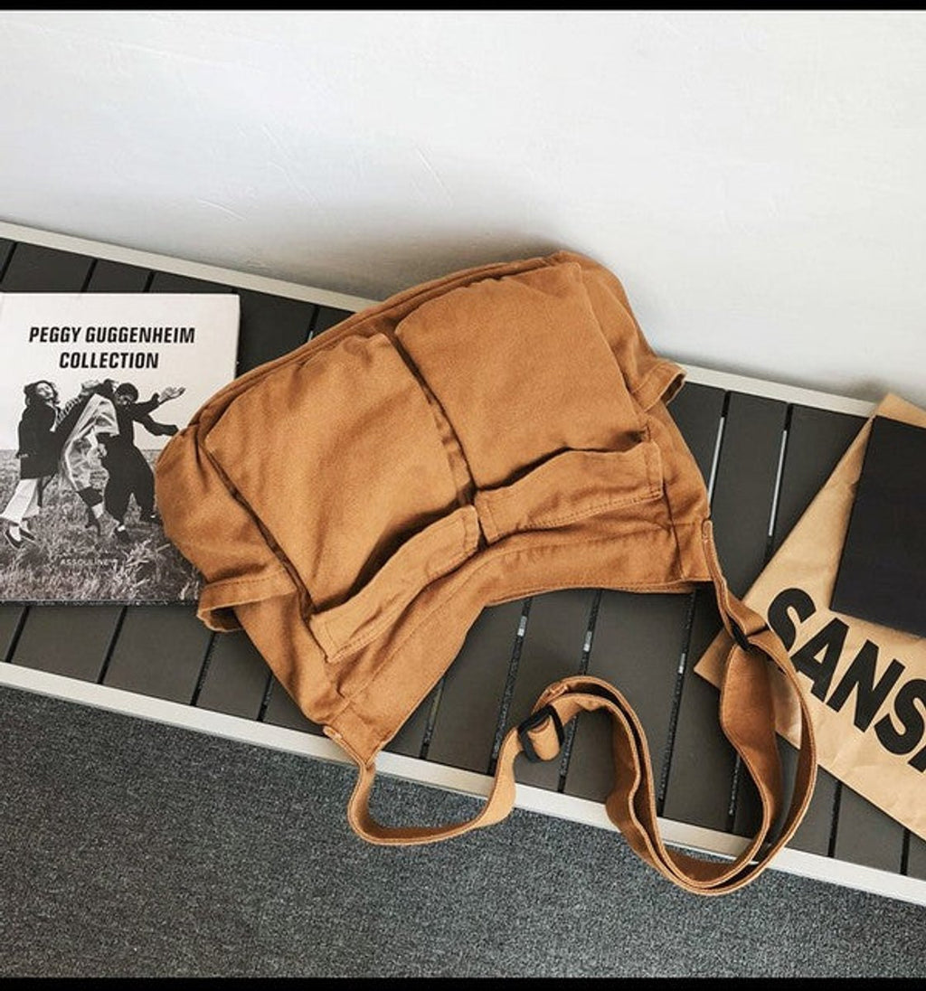 Ida | Damen Canvas Umhängetasche für jeden Tag