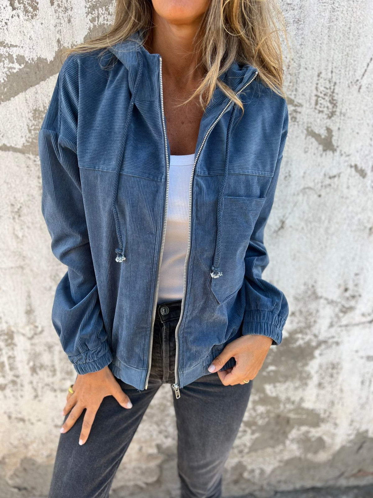 Mia | Damen Casual-Jacke aus Baumwolle für Herbst