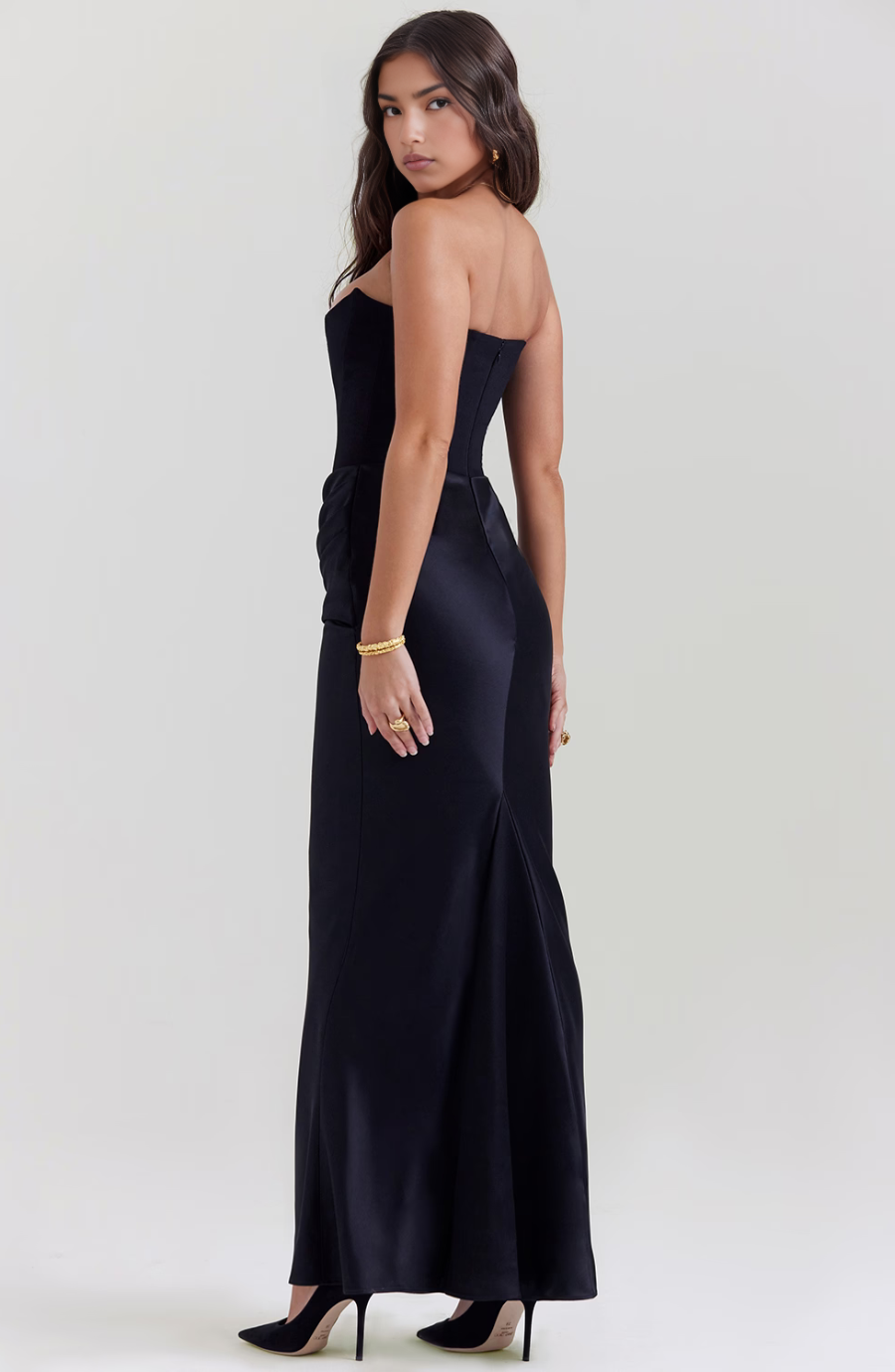 Marlene | Damen Cocktailkleid Maxilänge für festliche Abende