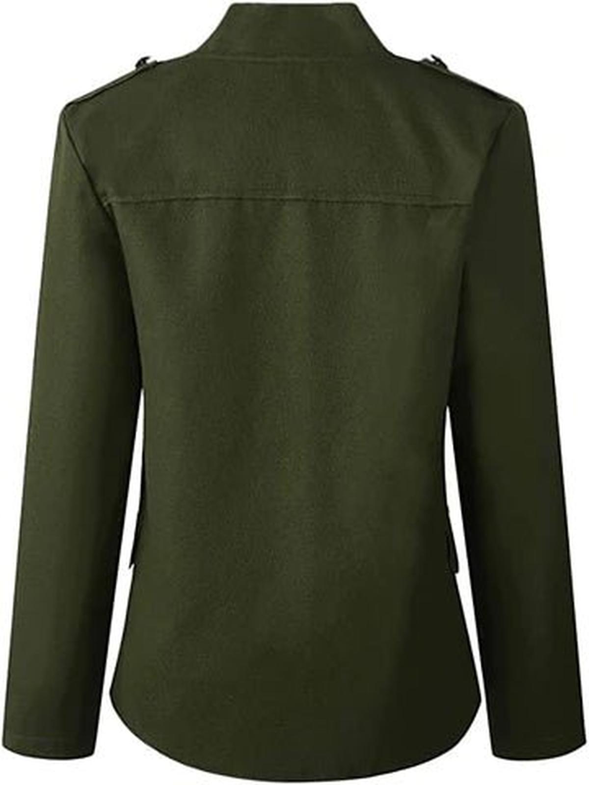 Amelie | Damen Elegante Kragen-Jacke