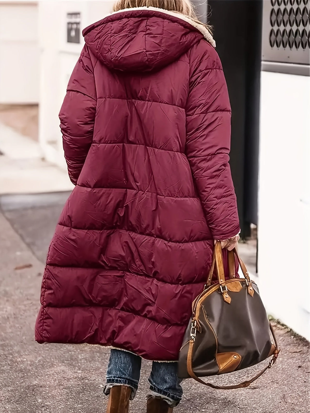 Antonia | Damen elegante lange Jacke für Herbst