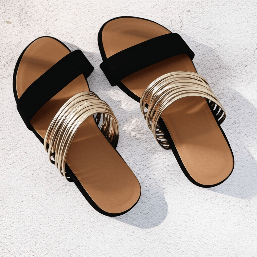 Helena | Damen Elegante Riemen Sandalen für Sommer