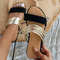 Helena | Damen Elegante Riemen Sandalen für Sommer
