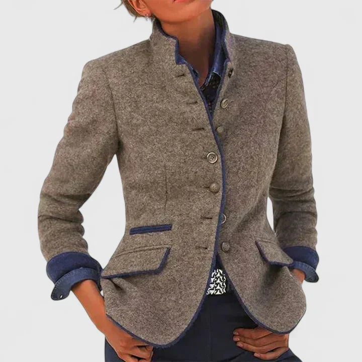 Helena | Damen Elegante Strickjacke für Büro
