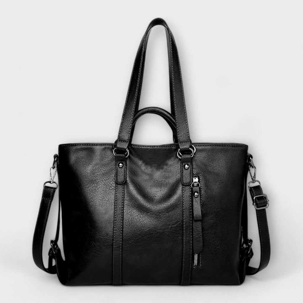 Lena | Damen Elegante Tragetasche aus weichem Leder