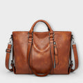 Lena | Damen Elegante Tragetasche aus weichem Leder