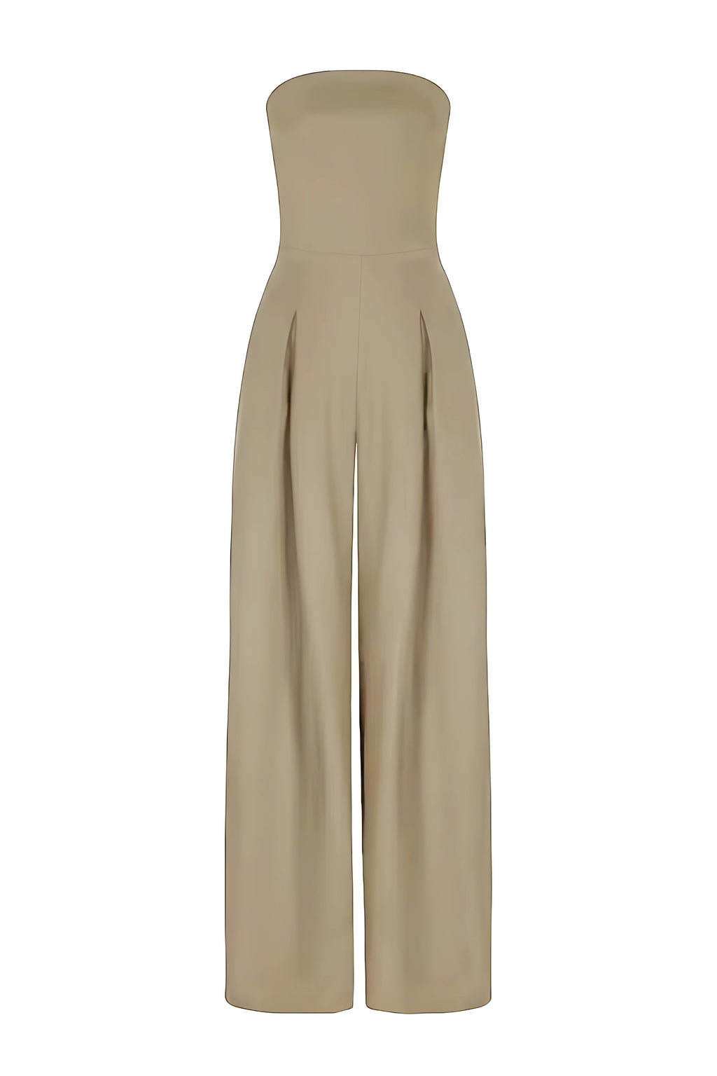 Lea | Damen Eleganter Strapless Polyester Anzug-Set für Abende