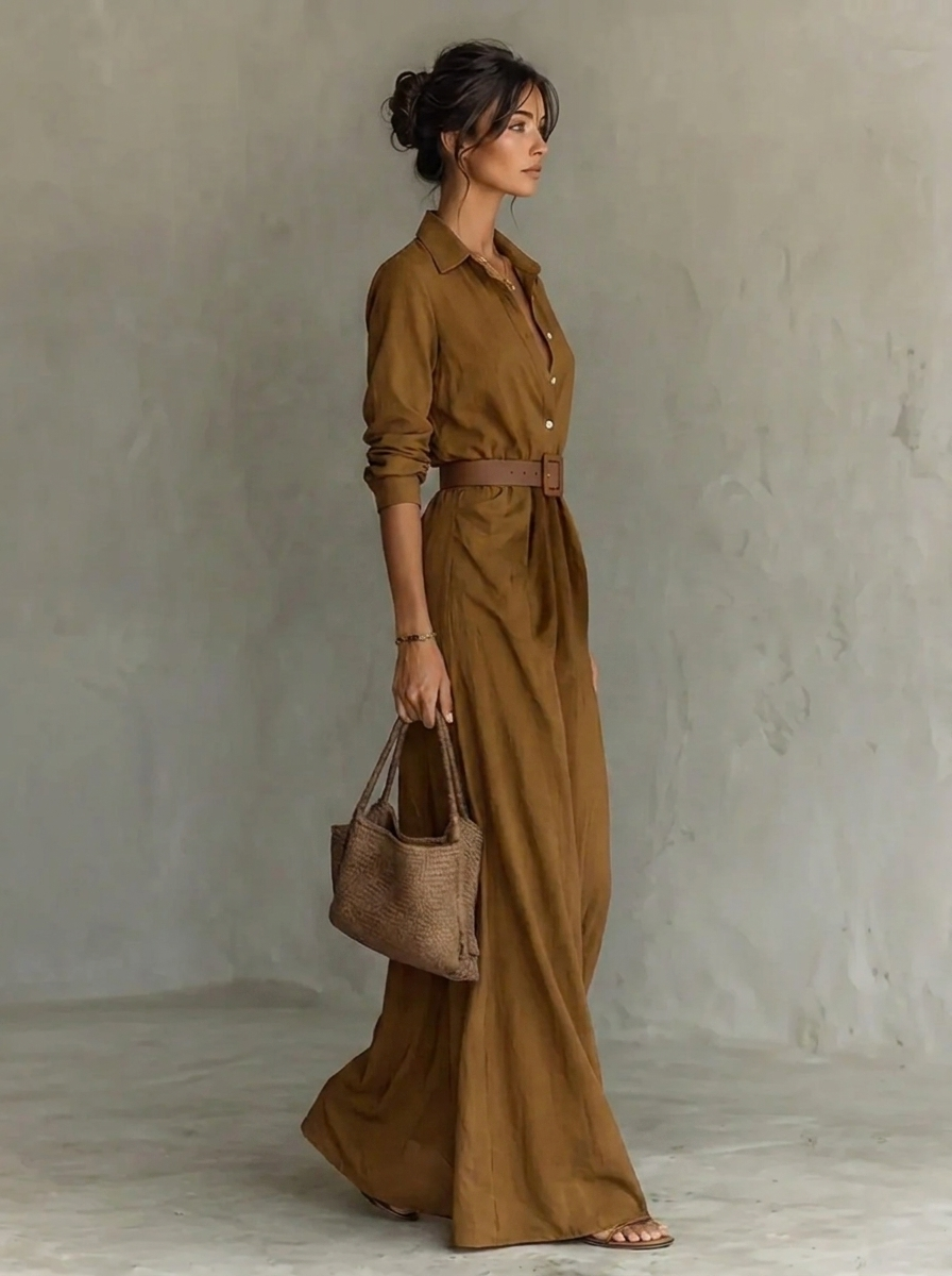 Elisa | Damen Elegantes Abendkleid in Maxilänge mit Spitze