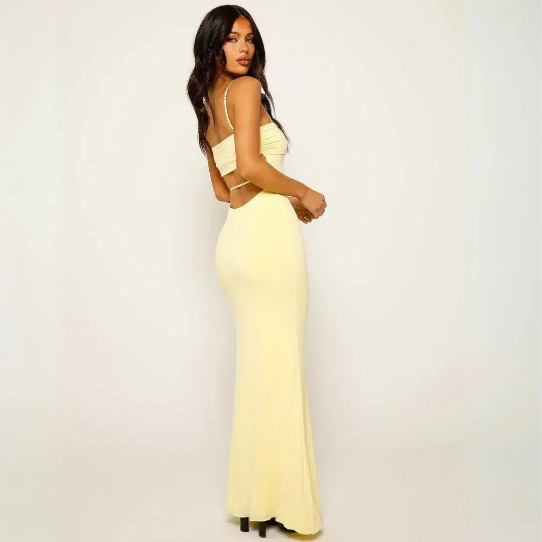 Nora | Damen elegantes Abendkleid Maxi für formale Anlässe