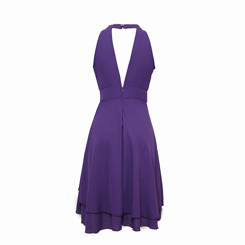 Isabella | Damen elegantes Halterkleid vielseitig kombinierbar