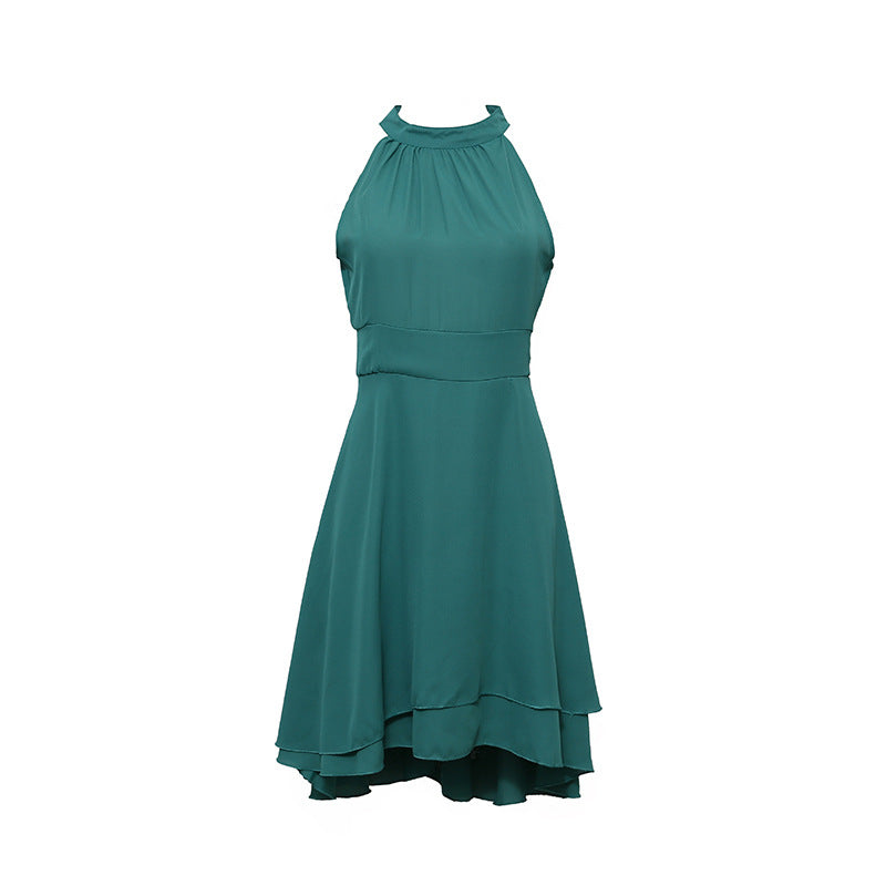 Isabella | Damen elegantes Halterkleid vielseitig kombinierbar