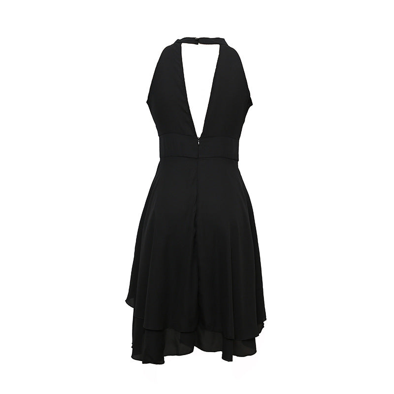 Isabella | Damen elegantes Halterkleid vielseitig kombinierbar