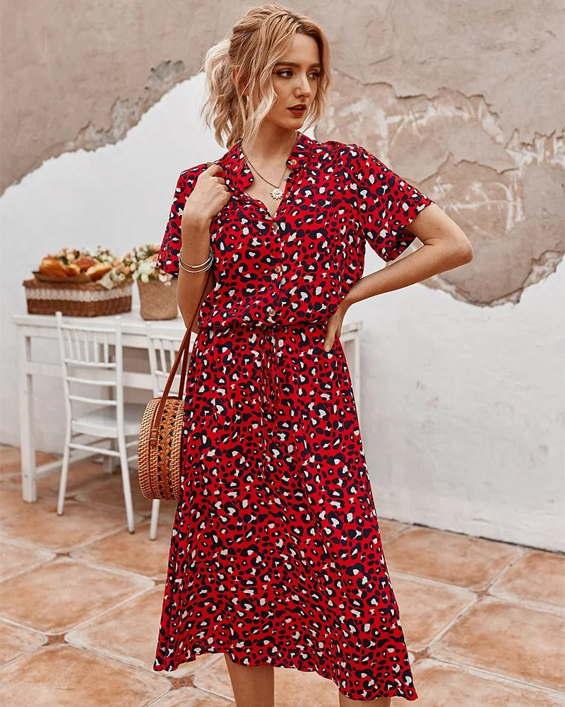Elisa | Damen Elegantes Luftiges Maxikleid für den Sommer