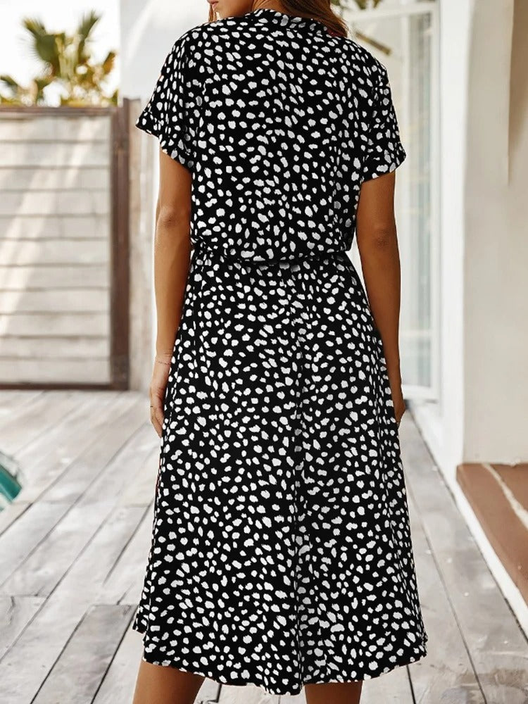Elisa | Damen Elegantes Luftiges Maxikleid für den Sommer