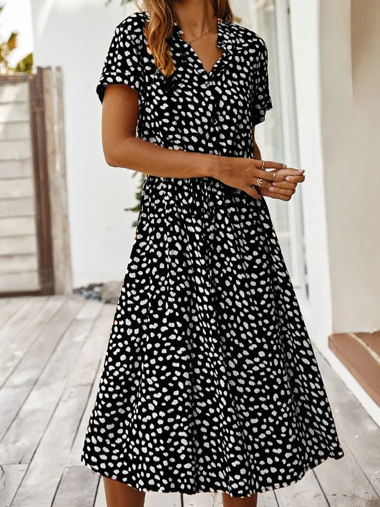 Elisa | Damen Elegantes Luftiges Maxikleid für den Sommer