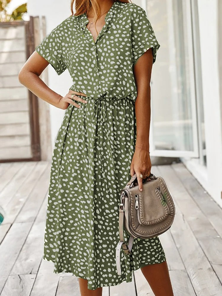 Elisa | Damen Elegantes Luftiges Maxikleid für den Sommer