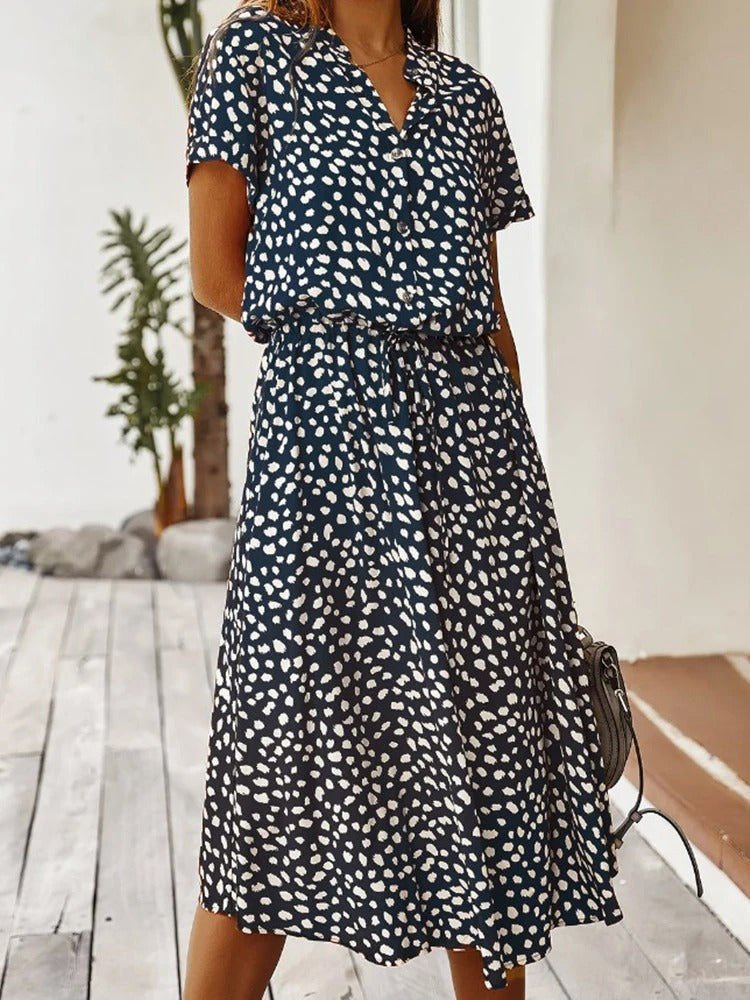 Elisa | Damen Elegantes Luftiges Maxikleid für den Sommer