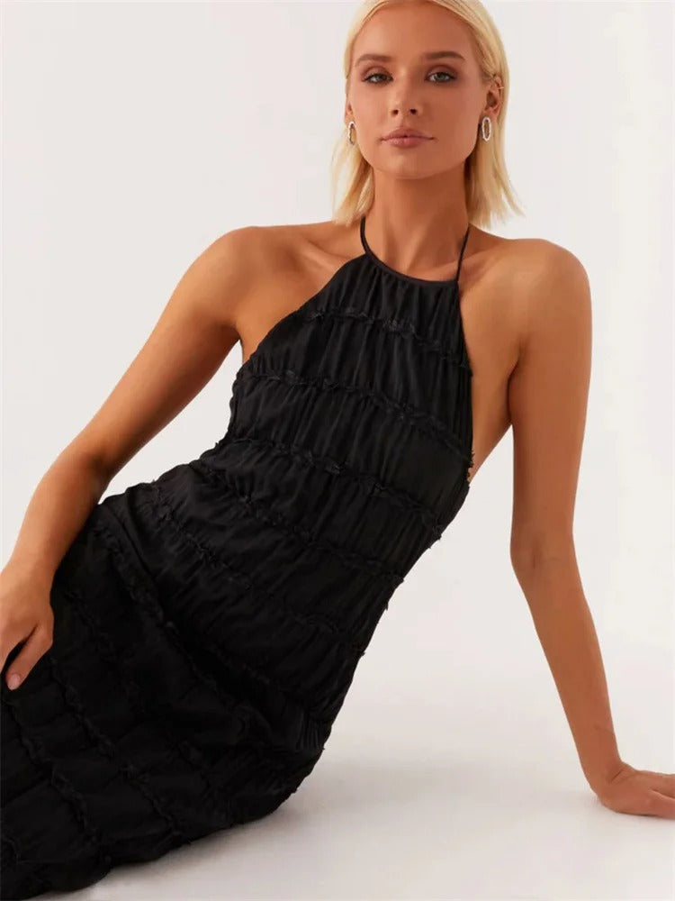Maja | Damen elegantes Maxikleid für Hochzeitsgäste Sommer