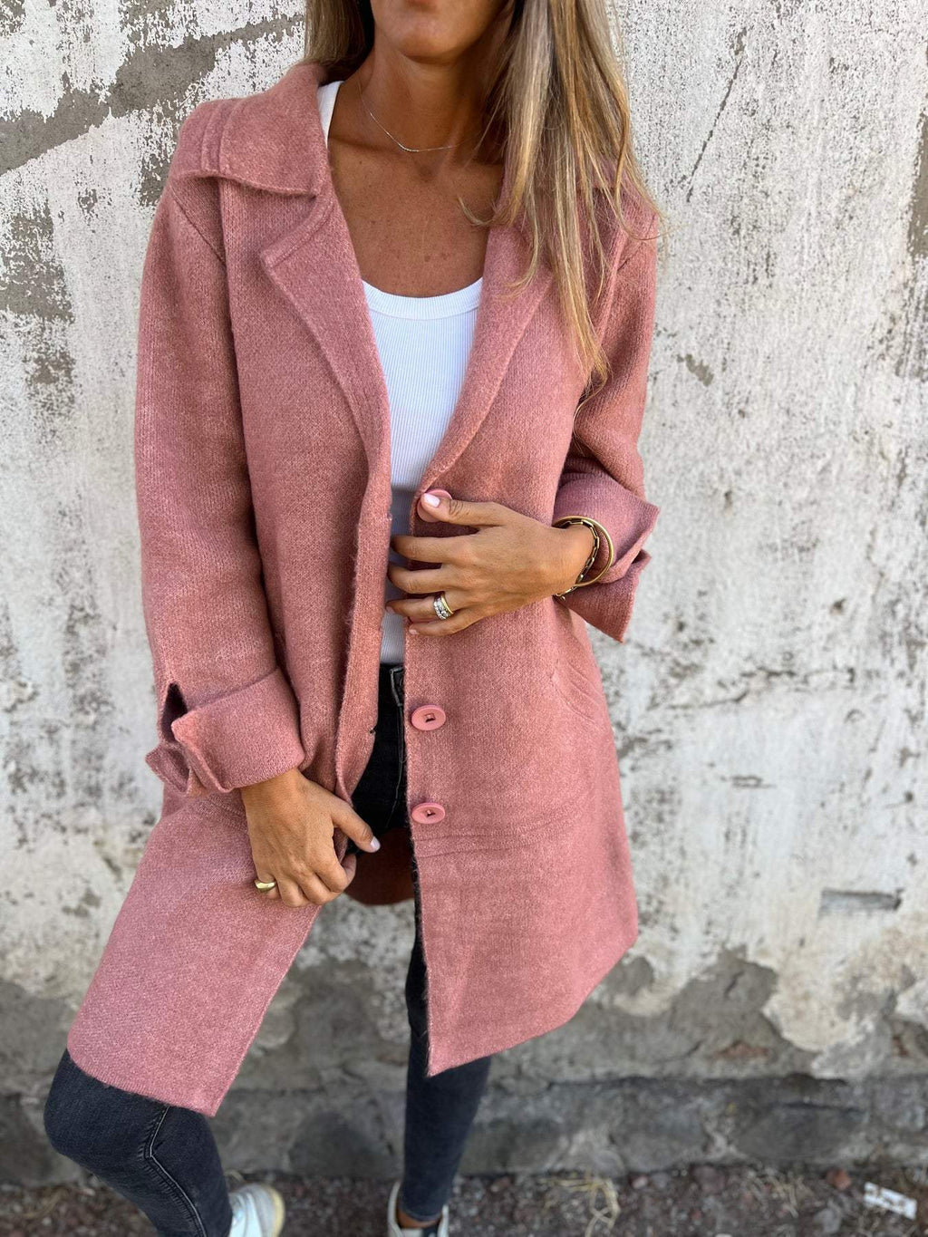 Sophie | Damen entspannte Strickjacke im lässigen Schnitt