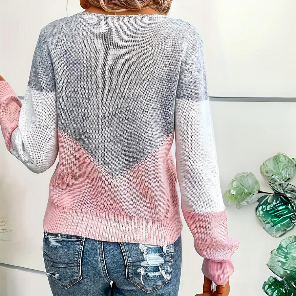 Elena | Damen Entspannter Pullover für den Alltag
