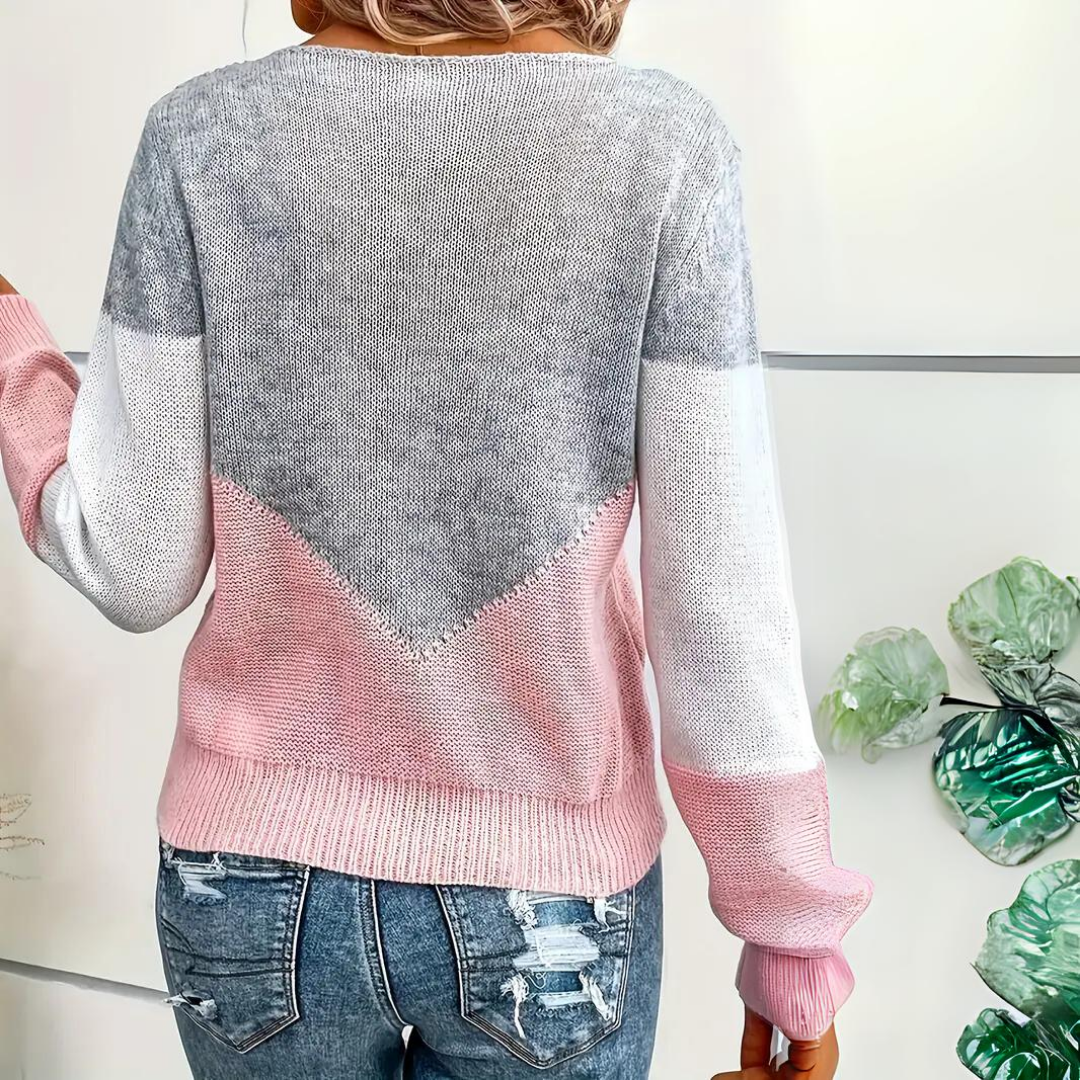 Elena | Damen Entspannter Pullover für den Alltag