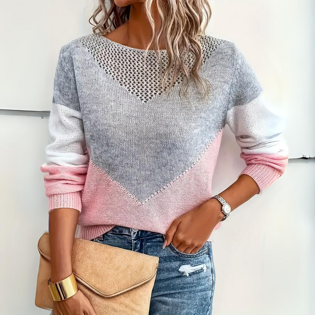 Elena | Damen Entspannter Pullover für den Alltag