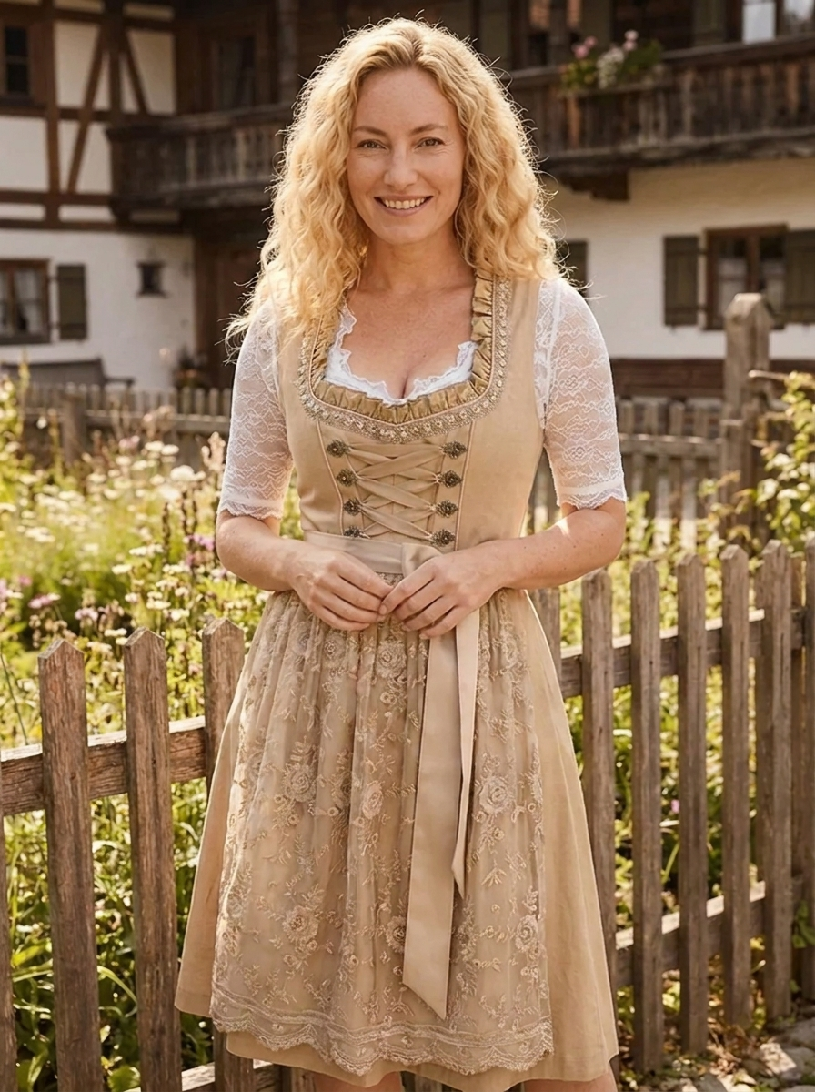 Marlene | Damen Festliches Dirndl zum Oktoberfest