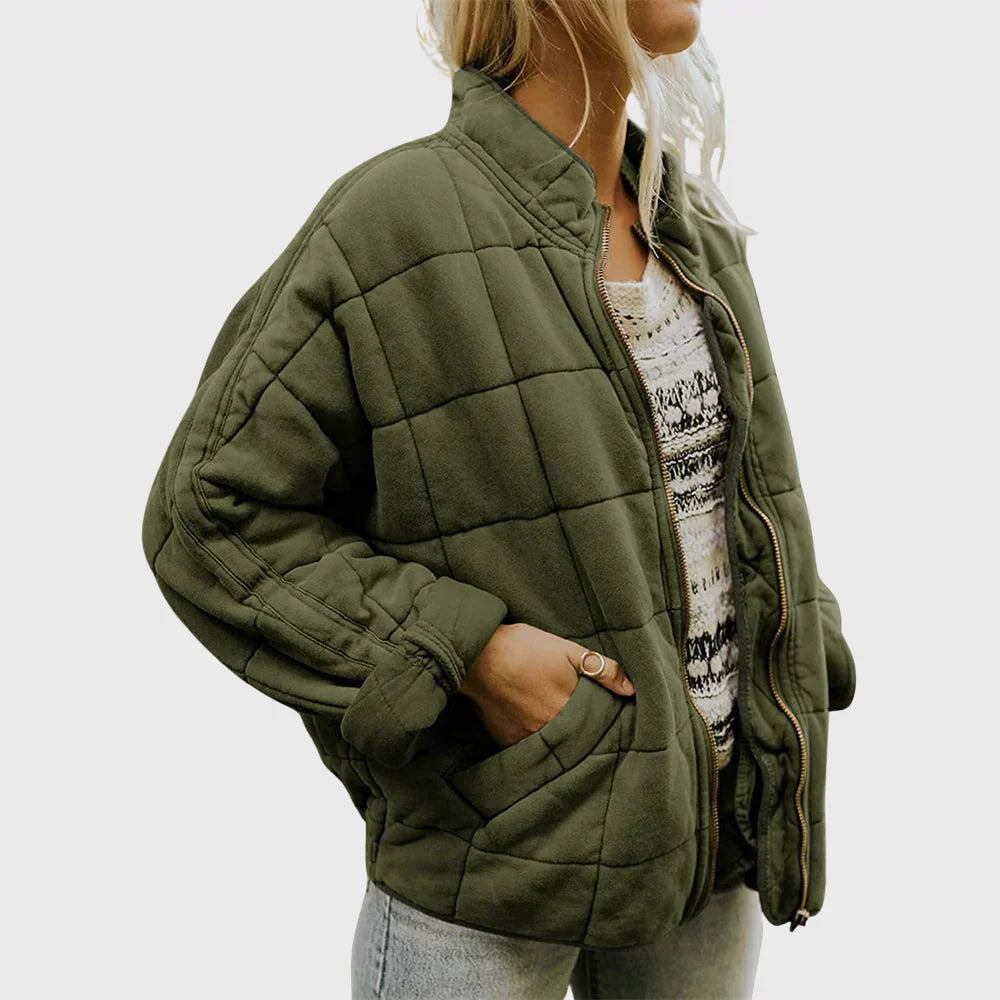Charlotte | Damen Gesteppte Übergangsjacke für Alltag