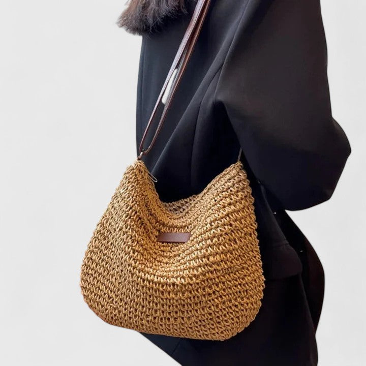 Elisa | Damen Gewebte Schultertasche für den Sommer