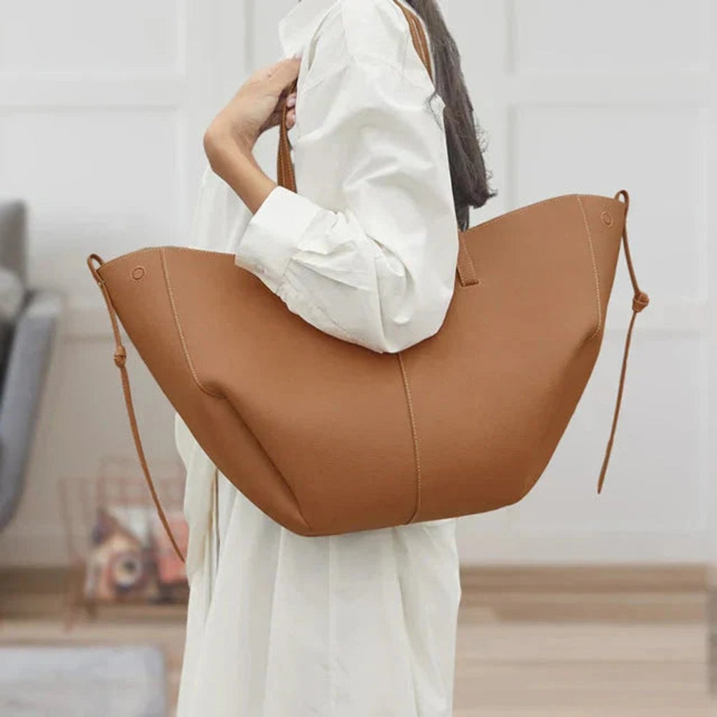 Emilia | Damen Große Vintage PU-Leder Tasche
