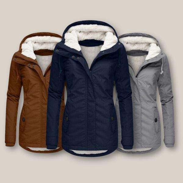 Marie | Damen Herbst-Jacke mit warmer Fütterung