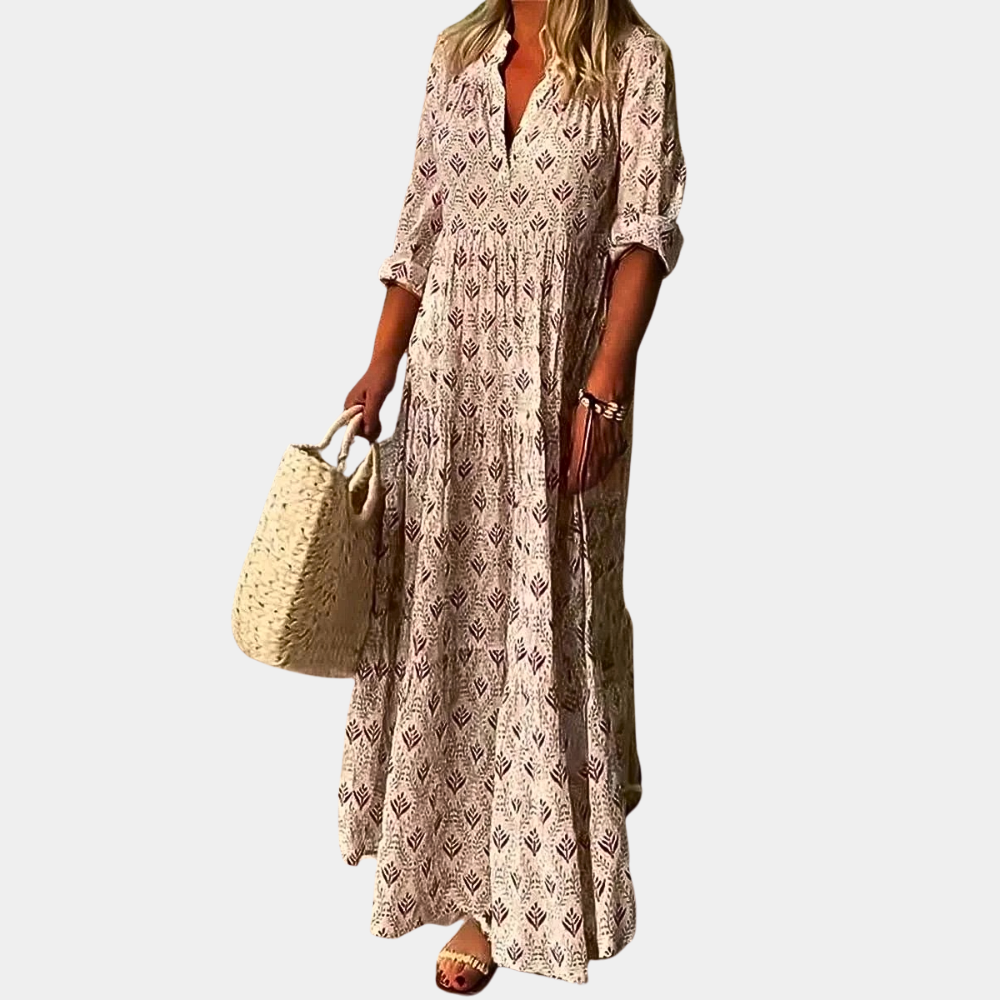 Katharina | Damen Herbst Maxikleid für Hochzeitsgäste